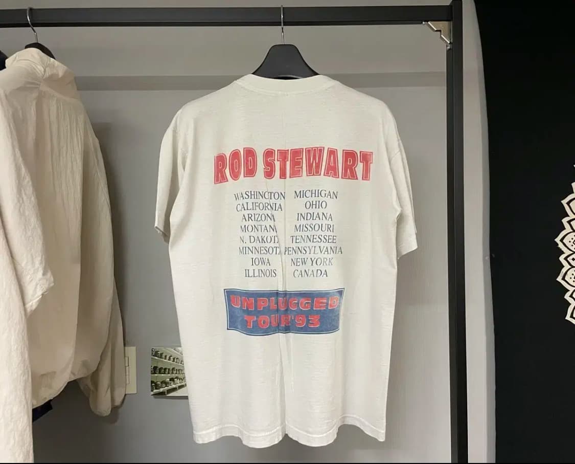 로드스튜어트 90s 빈티지 티셔츠 상품이미지3