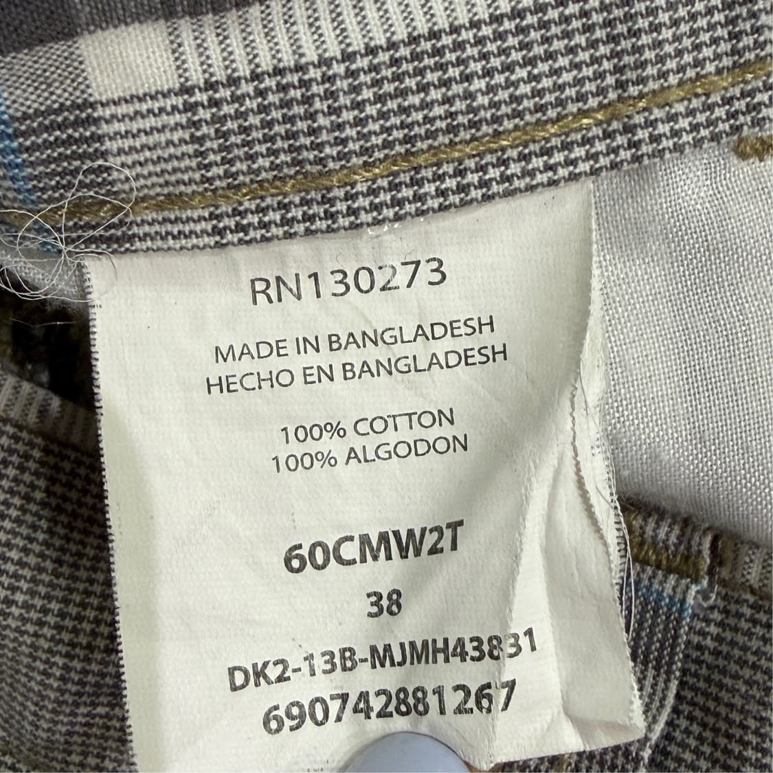 [38] 랭글러 체크 반바지 상품이미지7