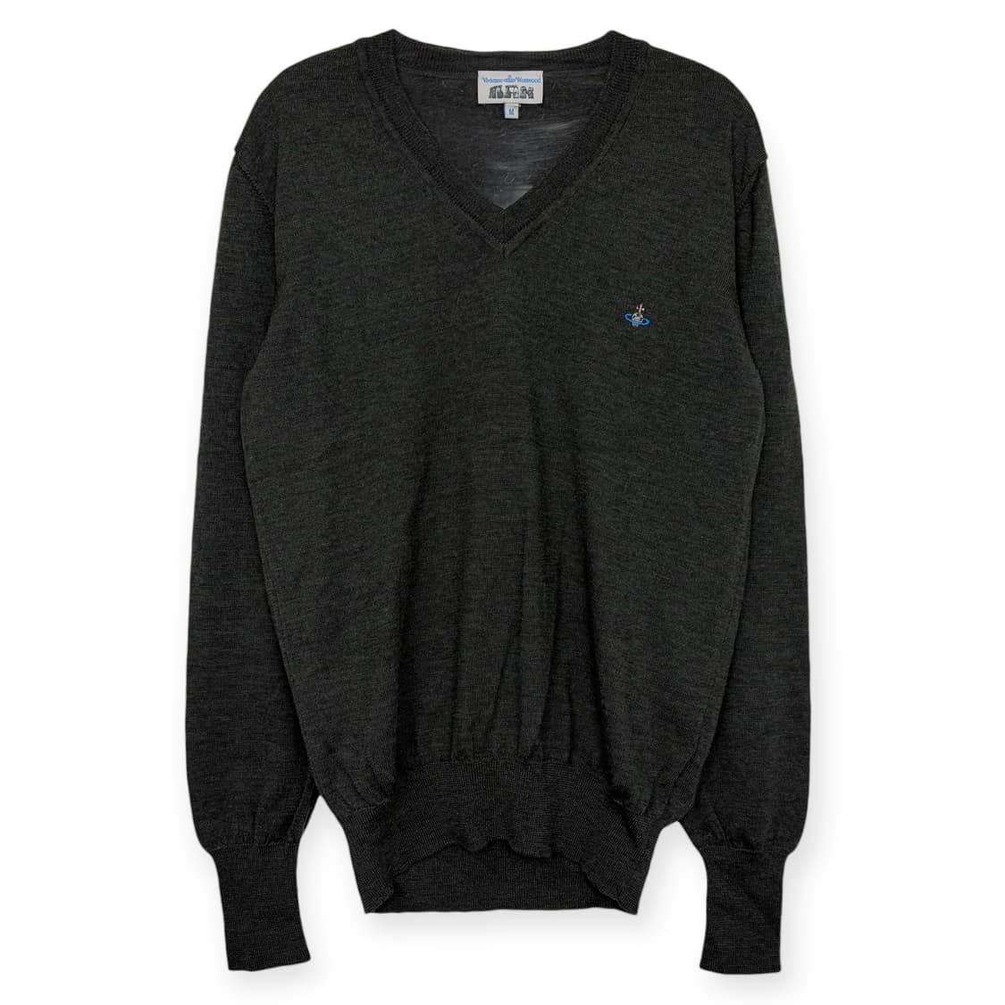 비비안웨스트우드 오브 브이넥 니트 티셔츠 상품이미지1