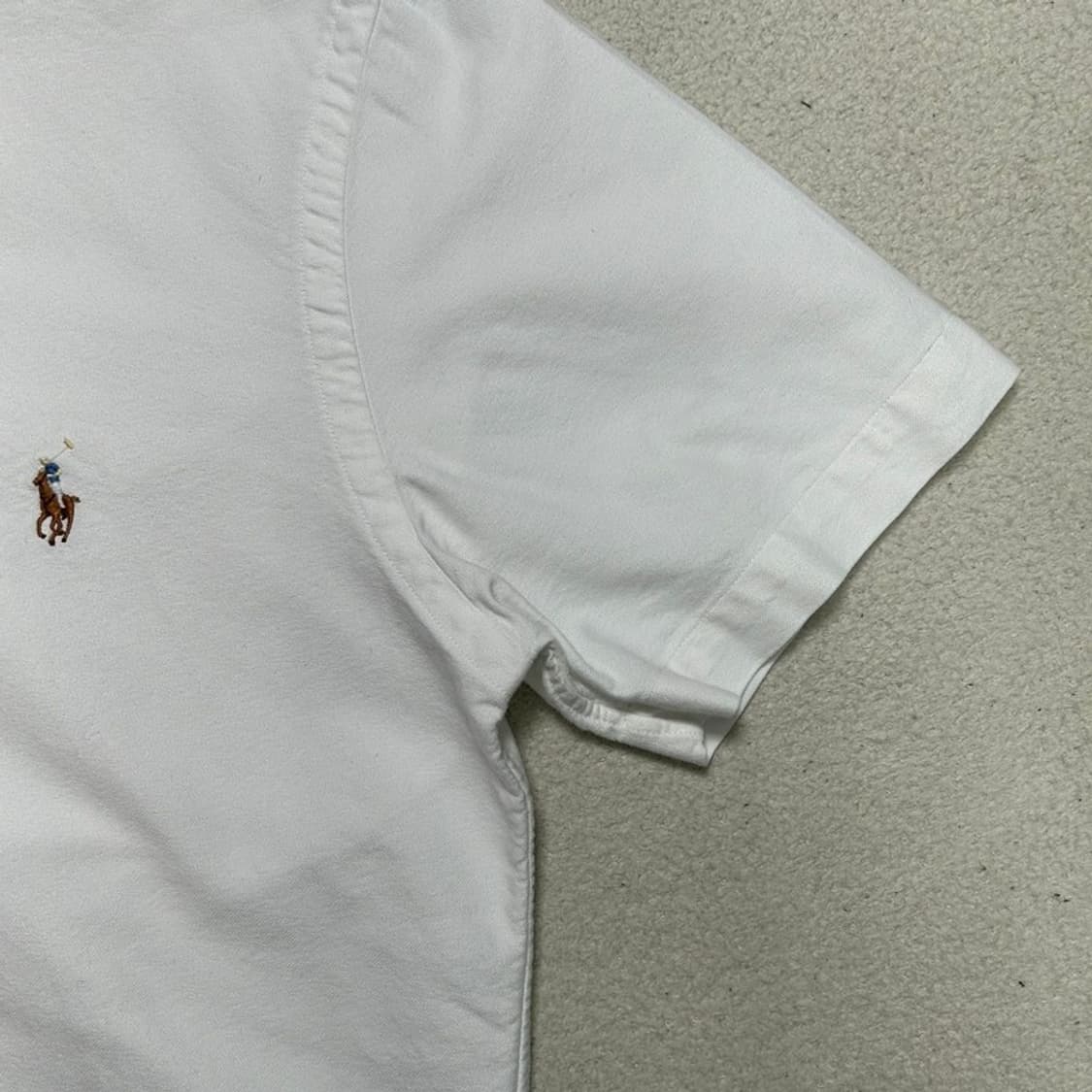 RALPH LAUREN 화이트 셔츠 S 상품이미지3