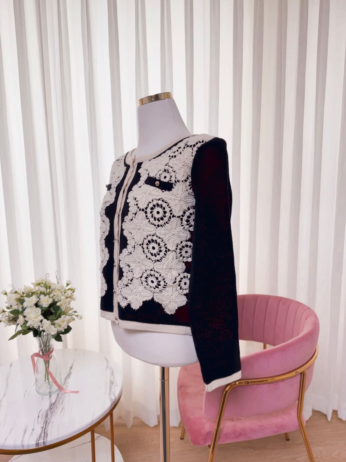 Crea 레이스 가디건 상품이미지8