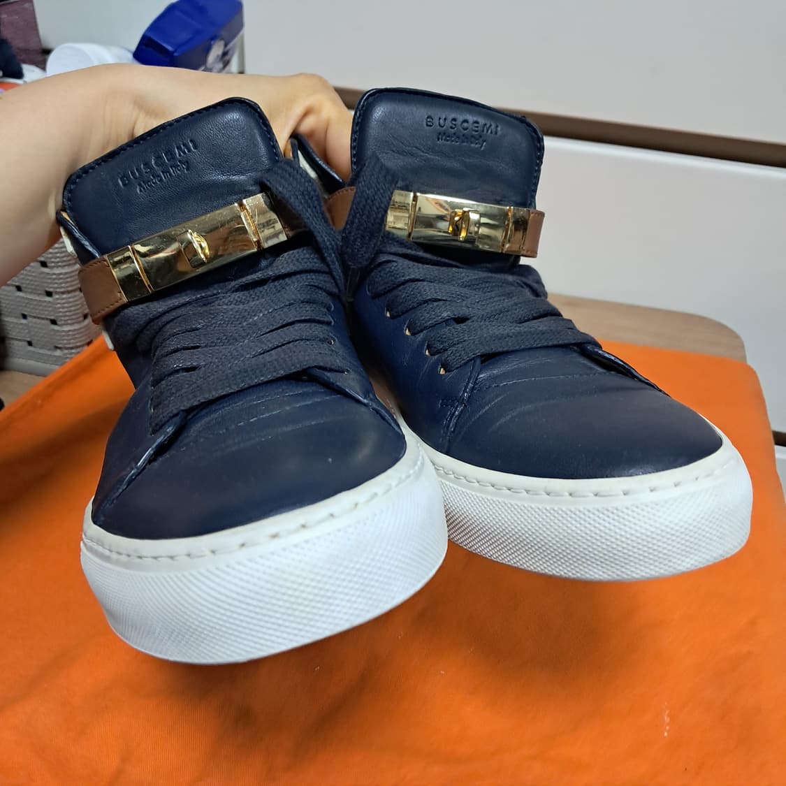 부세미 BUSCEMI 하이탑 스니커즈 42 상품이미지8