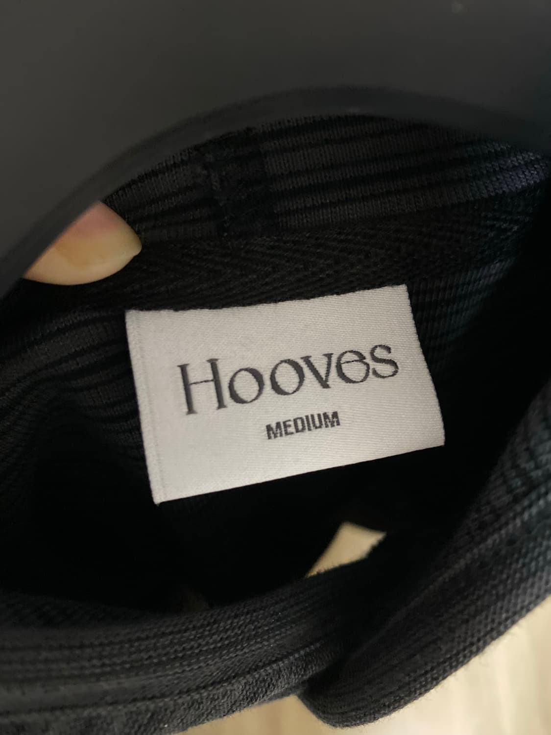 후브스 멀티 스트라이프 후드 롱슬리브 차콜블랙 m 상품이미지7