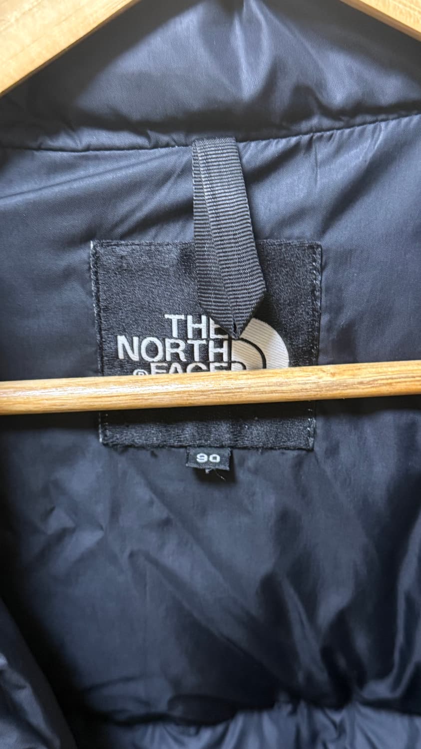 세탁0) 노스페이스 패딩 1996 700 에코 눕시 레트로 블랙 90 M 상품이미지2