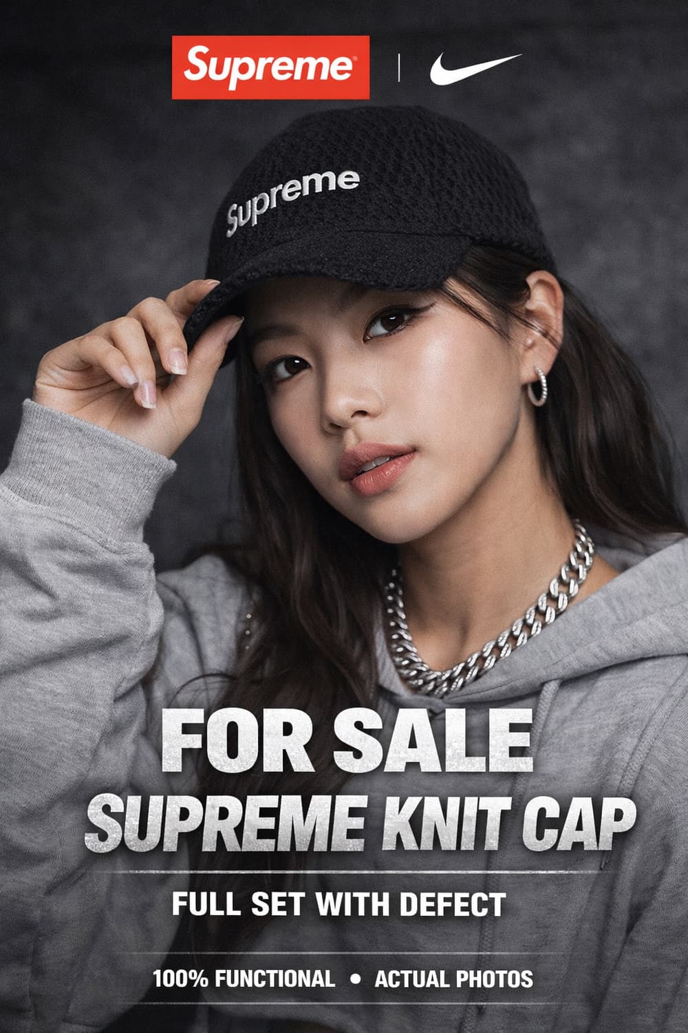 슈프림 스트링 캠프캡 블랙 / supreme string camp cap 상품이미지1