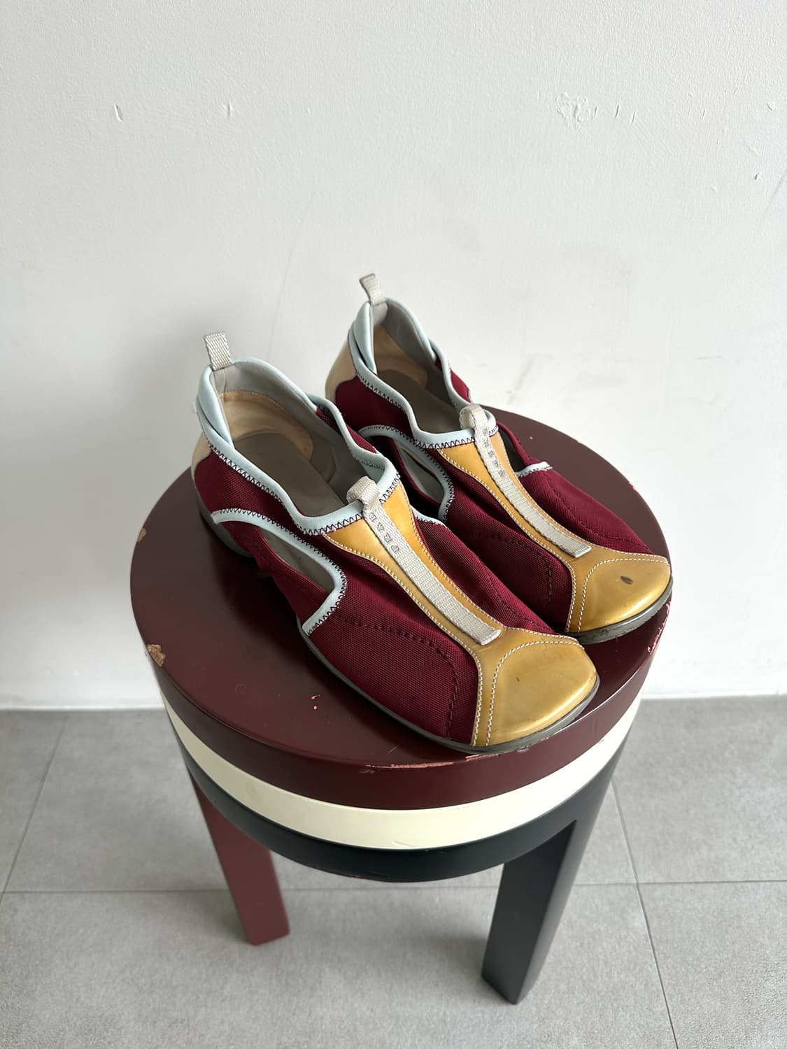 프라다 스포츠 초기 2000SS 스퀘어토 슬립온 상품이미지1