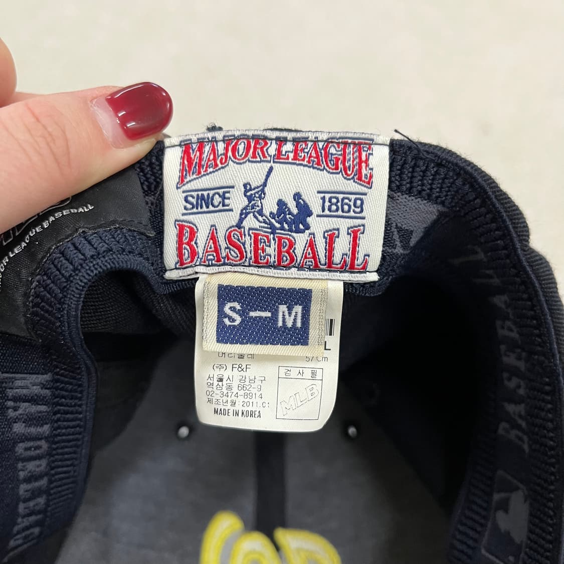 57 MLB 워싱턴 볼캡 모자 0122M2 상품이미지4