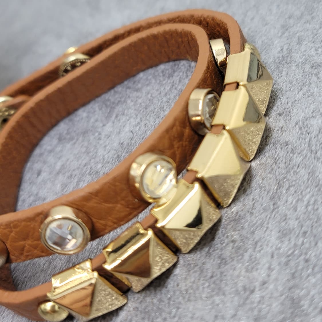 stud leather bracelet 상품이미지2