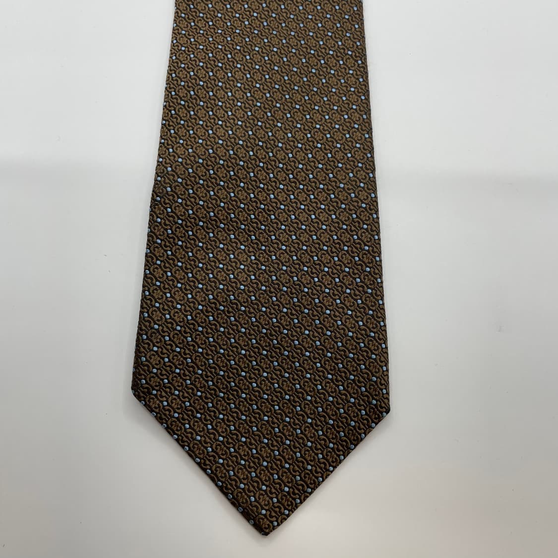 750) (BVLGARI) 불가리 패턴 넥타이 상품이미지3