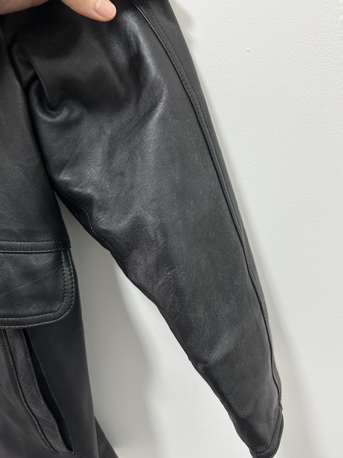 Sheepskin leather jacket 상품이미지6