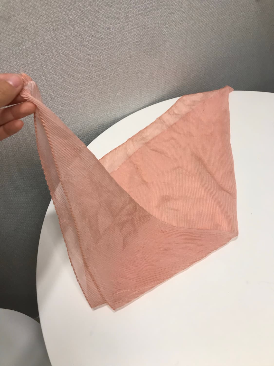 핑크 스카프 상품이미지4