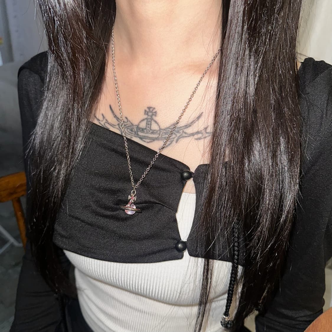 비비안웨스트우드 클라레타orb목걸이 상품이미지3