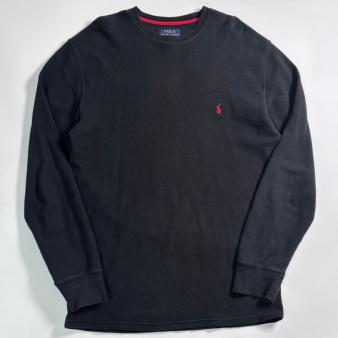 폴로 랄프로렌 블랙 와플티  상품이미지1