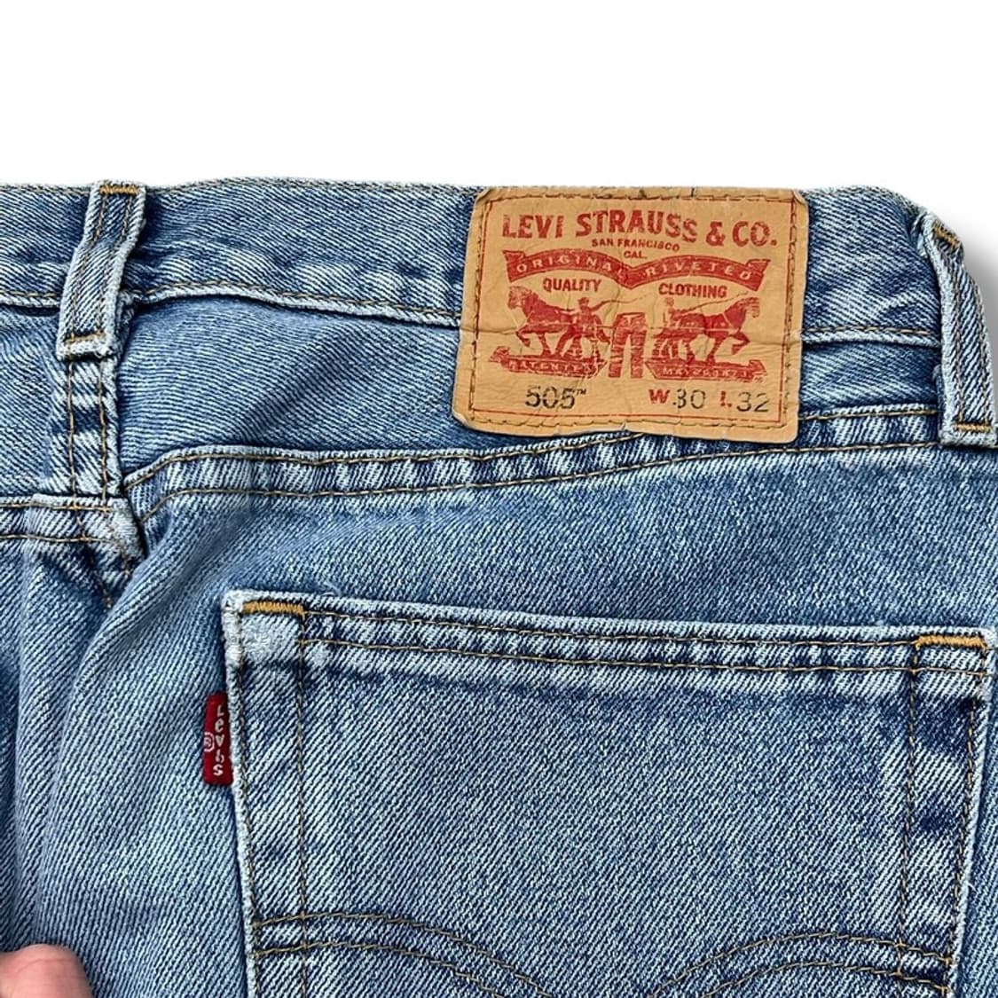 리바이스 505 데님팬츠 r2181 상품이미지6
