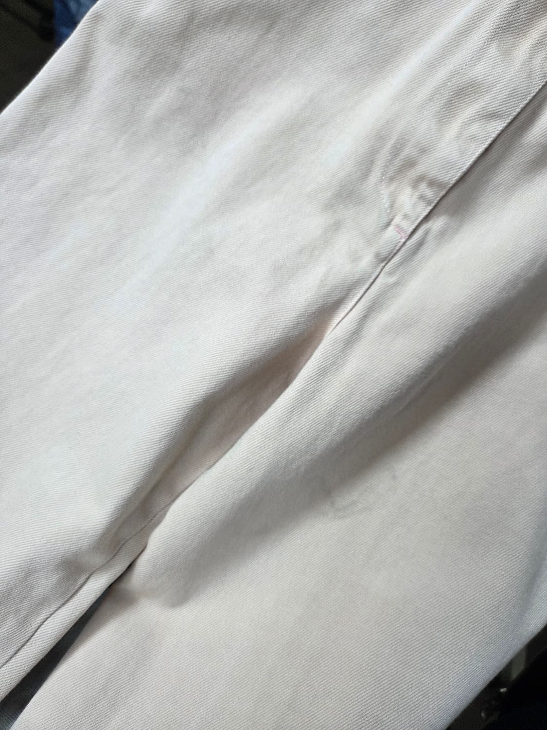 (정품) [프라다] 백 트라이앵글 스티치 코튼 팬츠 | 00183 상품이미지8