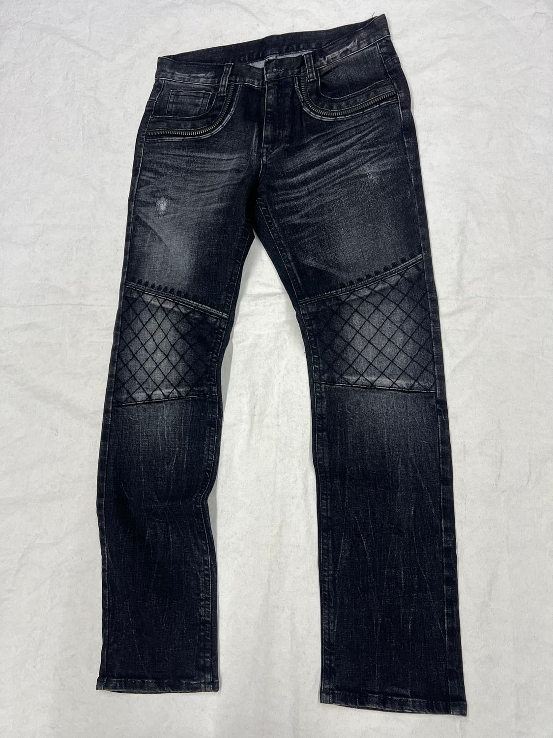 블랙 포인트 데님진  31 상품이미지1