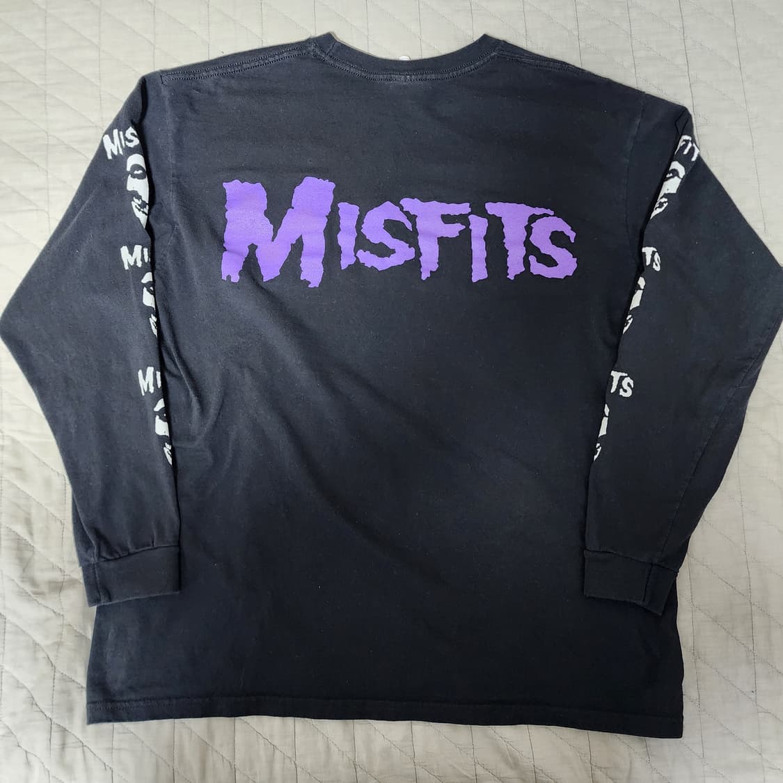 [L] 00s 미스핏츠 Misfits 울프스 블러드 빈티지 밴드티 롱슬리 상품이미지4
