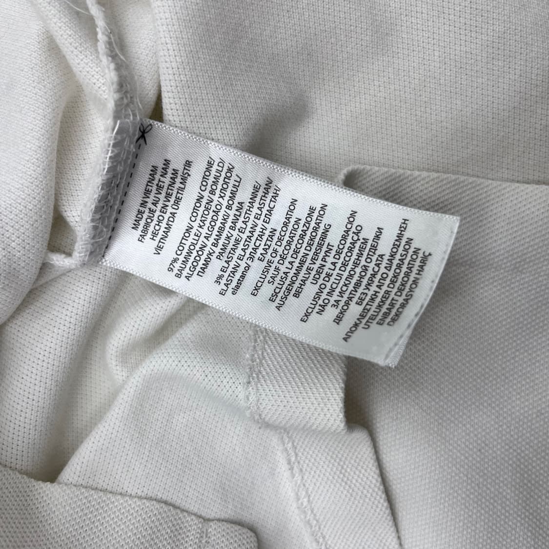 폴로 랄프로렌 블루포니 화이트 카라 반팔 S 상품이미지5