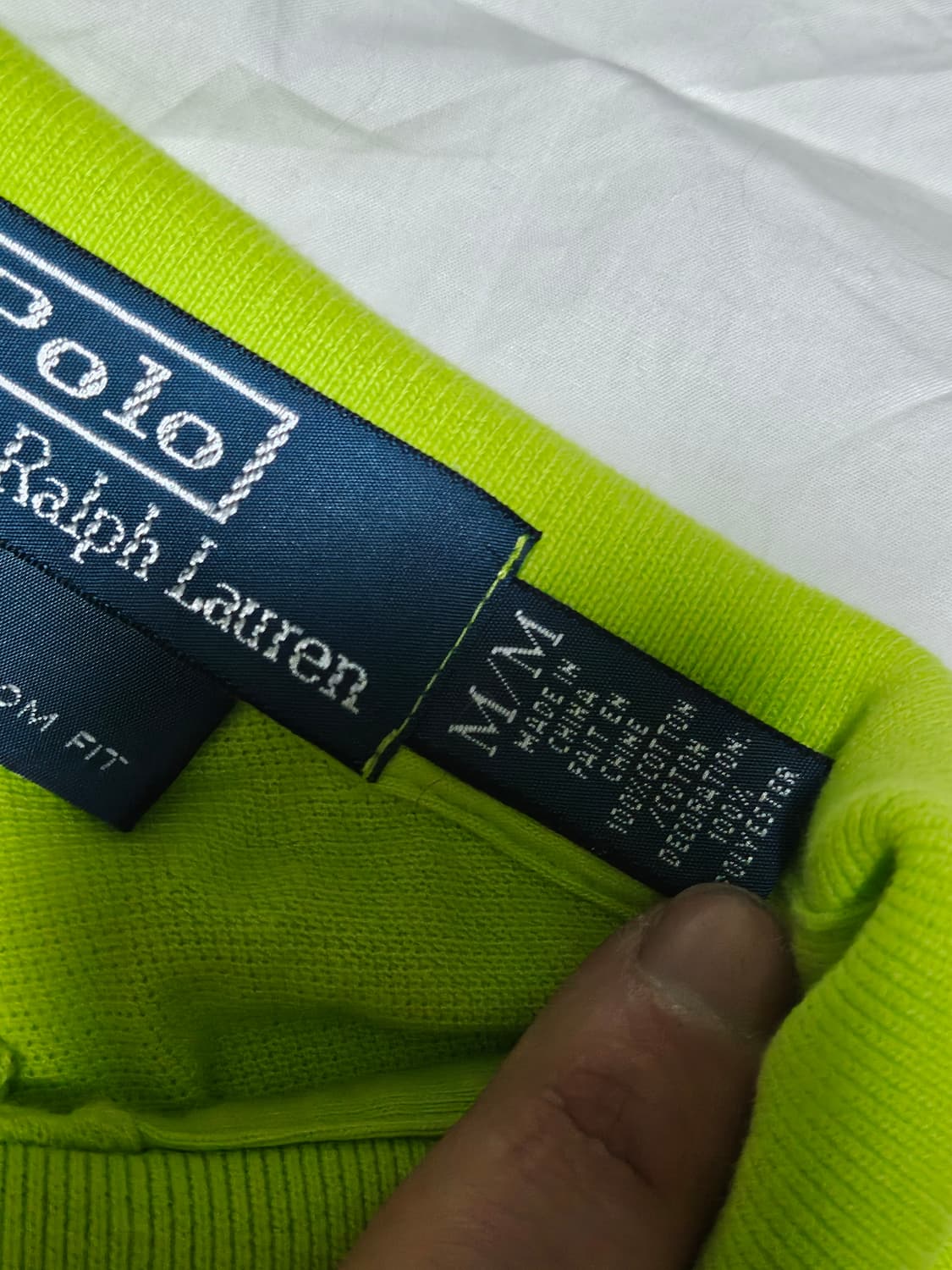 폴로랄프로렌 빅포니 치프키프 프랑스 엠브로이더리 반팔 피케티 카라티 M 상품이미지3