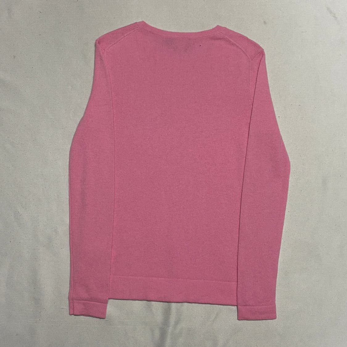 XS 폴로랄프로렌 캐시미어100% 핑크 니트 상품이미지3