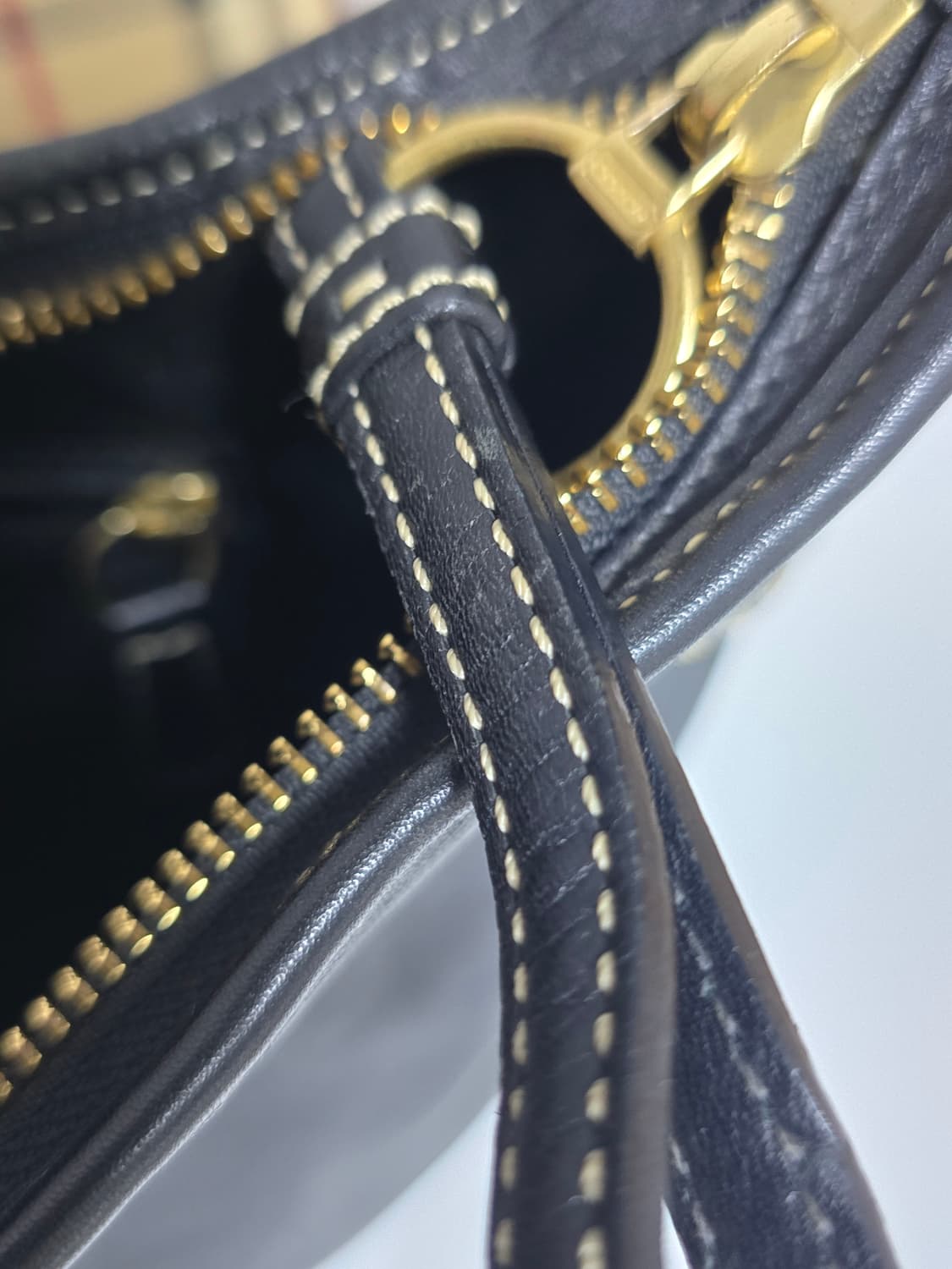 코치 coach 블랙 가죽 호보백 미니백 상품이미지7