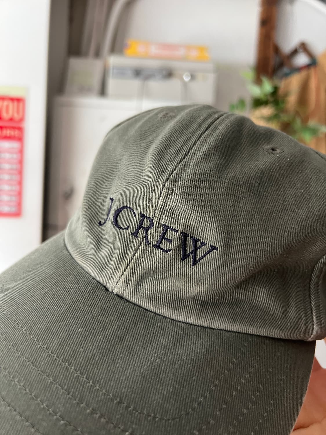 J.Crew 제이크루 빈티지 워시드 코튼 볼캡 상품이미지3