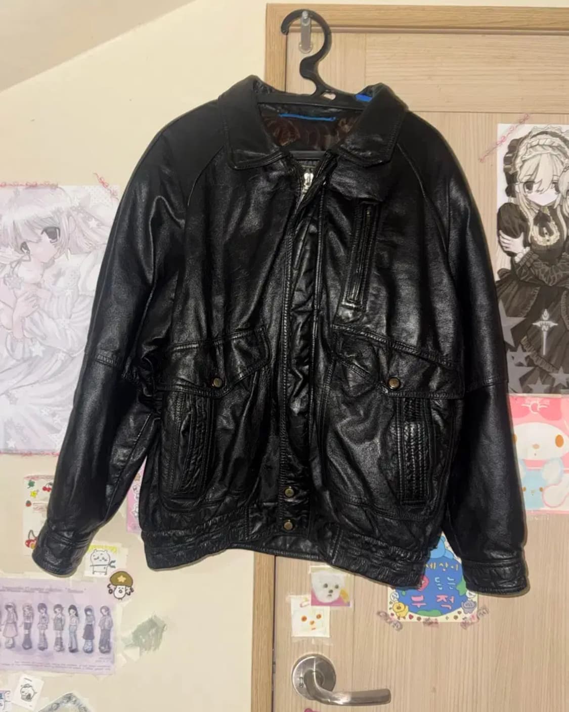 빈티지 레더자켓 100사이즈 상품이미지1