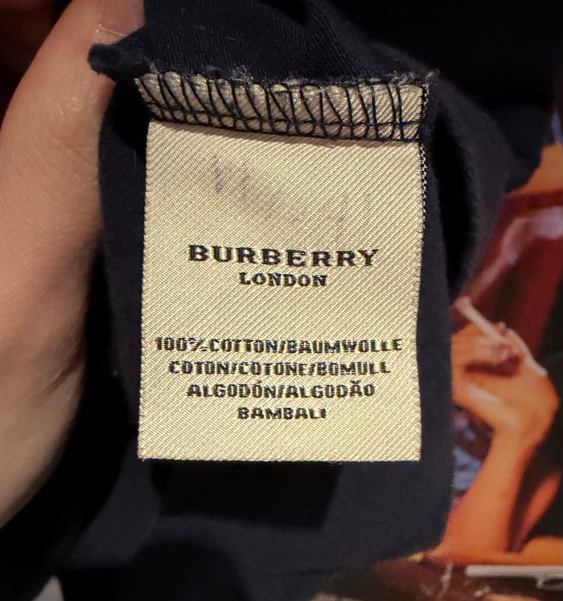 버버리 카라 반팔티 상품이미지10