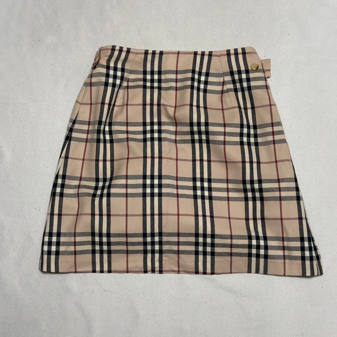 UK 10 버버리 노바체크 스커트  상품이미지3