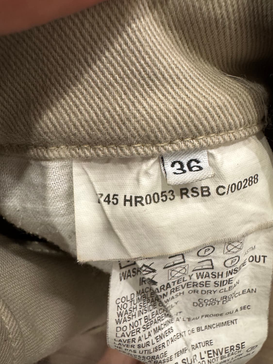 [36] Helmut lang 2004AW 본디지 카고 팬츠 아카이브 상품이미지8