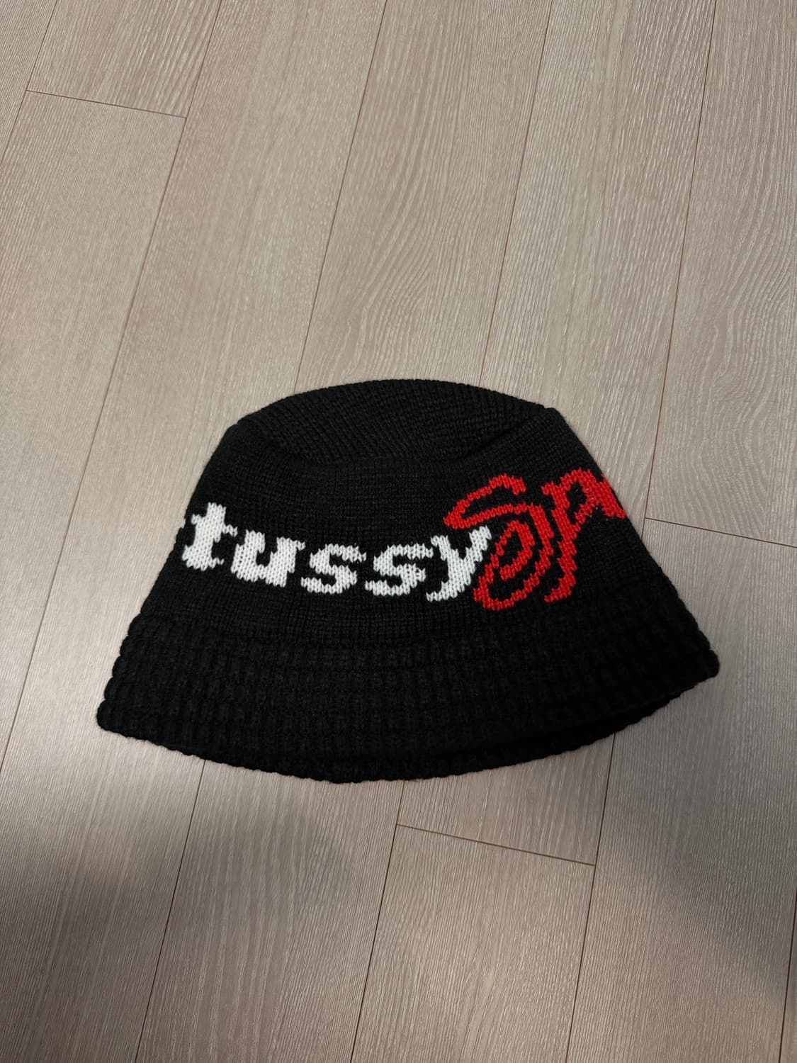 스투시 스포츠 니트 버킷햇 블랙 S/M 상품이미지4