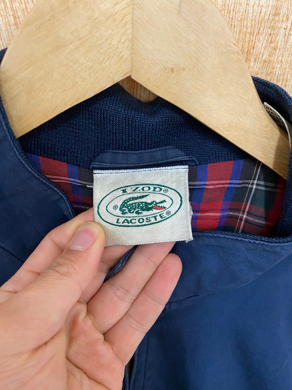 80~90's IZOD LACOSTE harrington jacket 상품이미지6