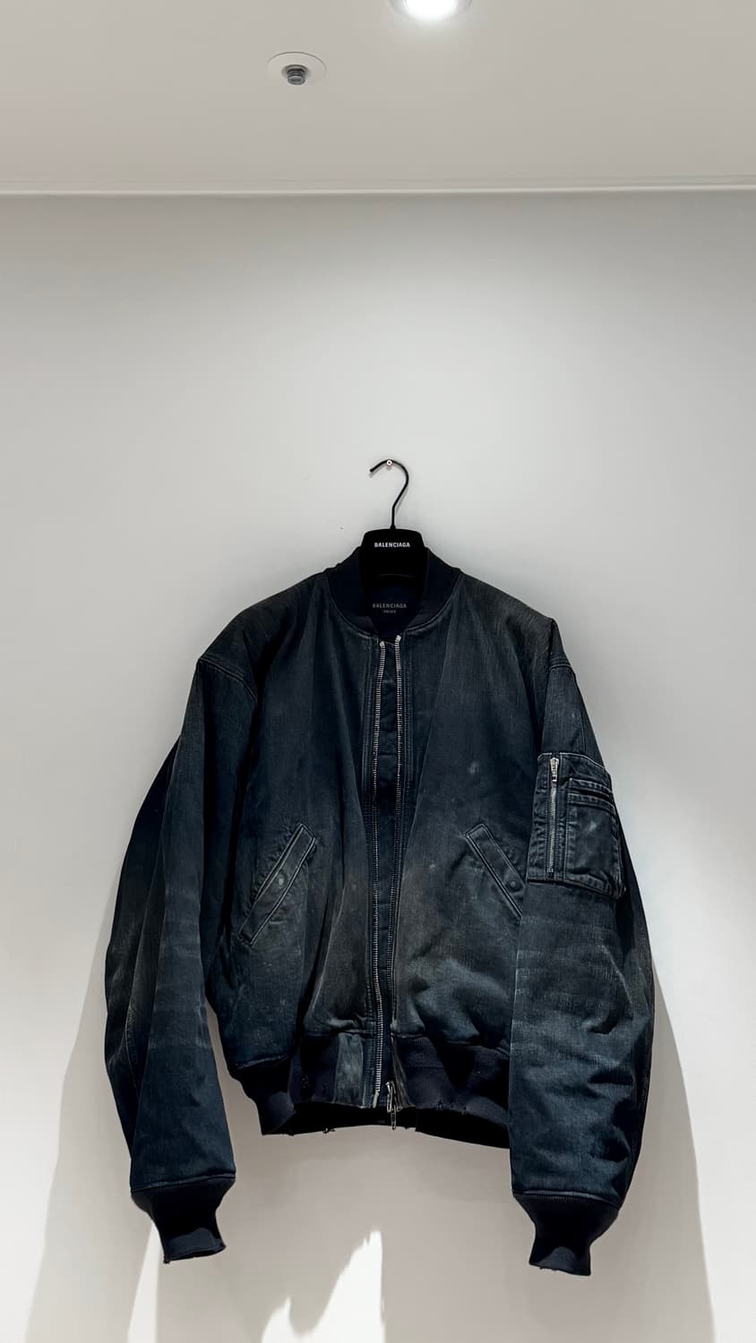 25ss 데님봄버  상품이미지1