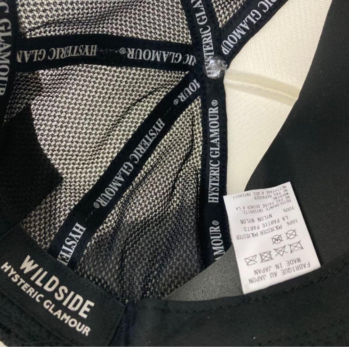 와일드사이드 요지 야마모토 X 히스테릭 글래머 메쉬 캡 상품이미지3