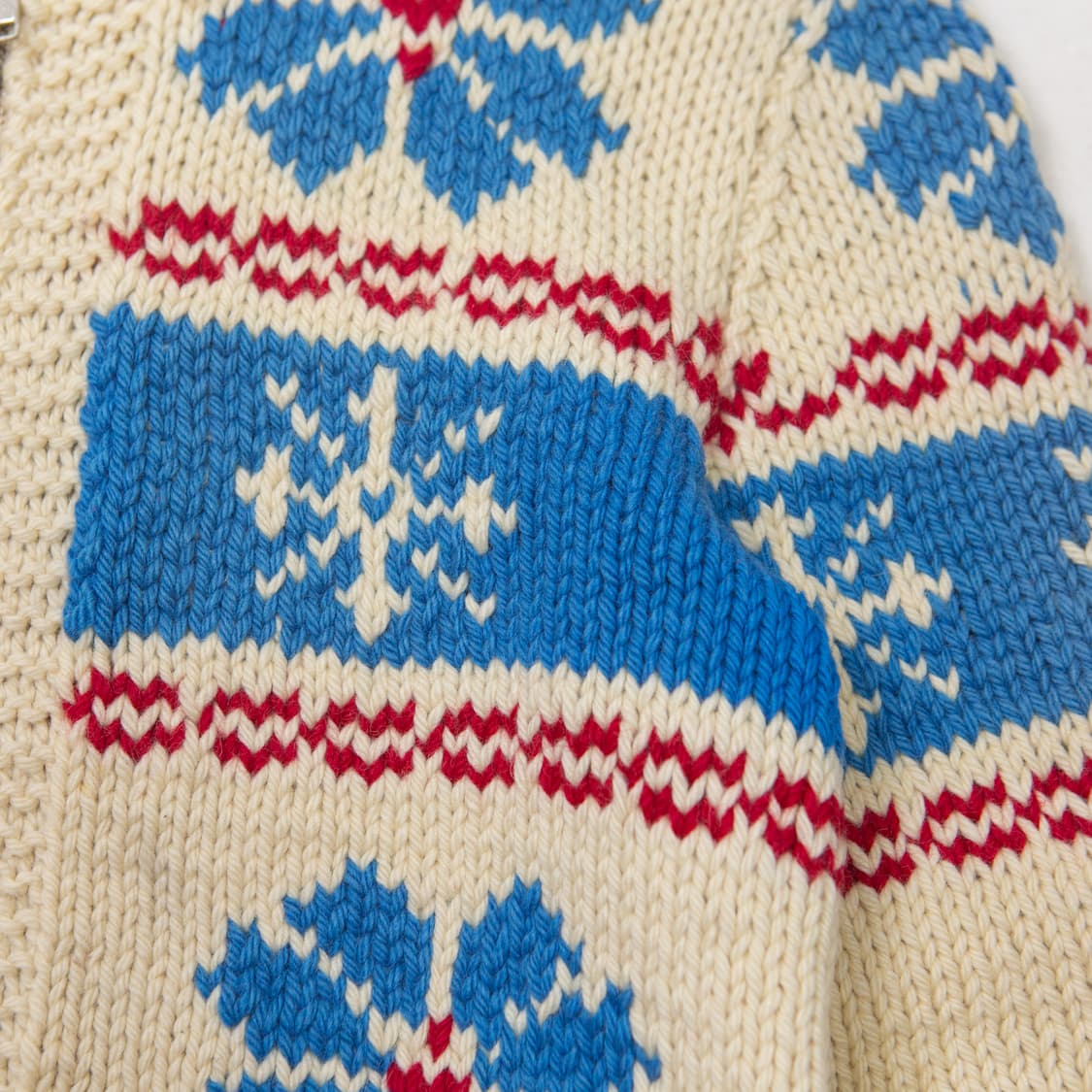 60s 스노우 코위찬 핸드 니트 스웨터 상품이미지2