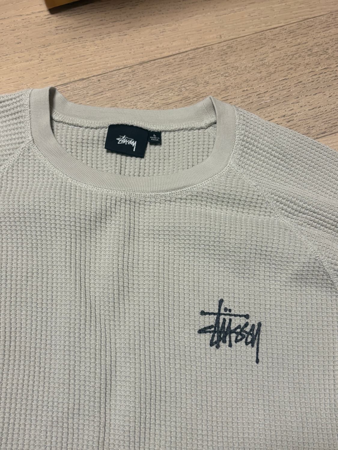 스투시 래글런 써멀 본 L 상품이미지1