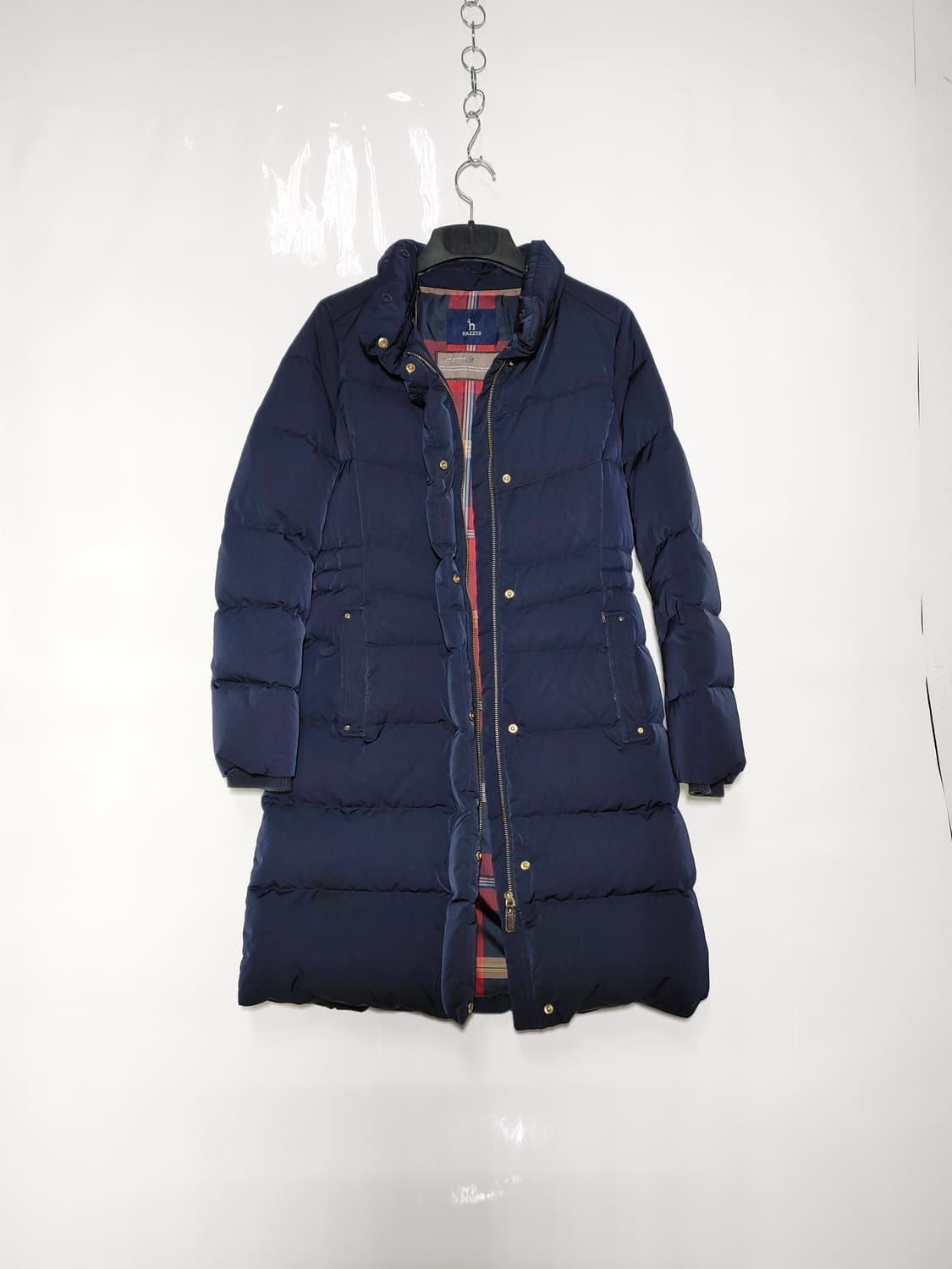 HAZZYS 헤지스 여성 구스 거위털 롱패딩 상품이미지1
