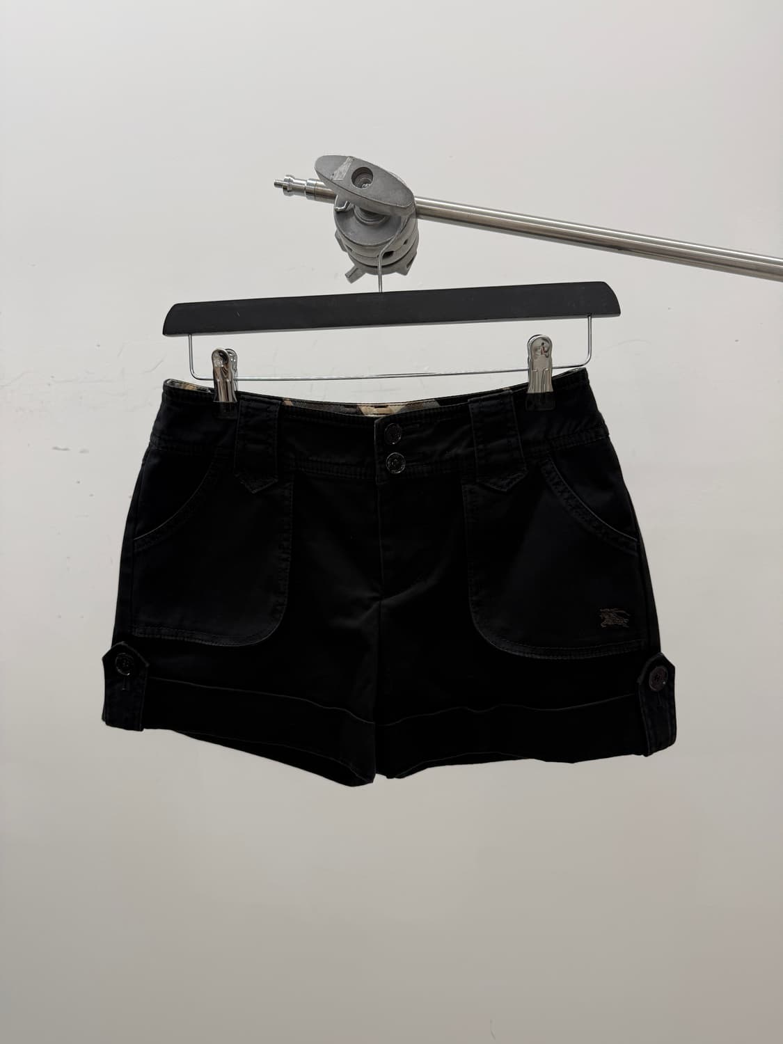 Burberry 버버리 블랙 포켓 숏팬츠 36 상품이미지2