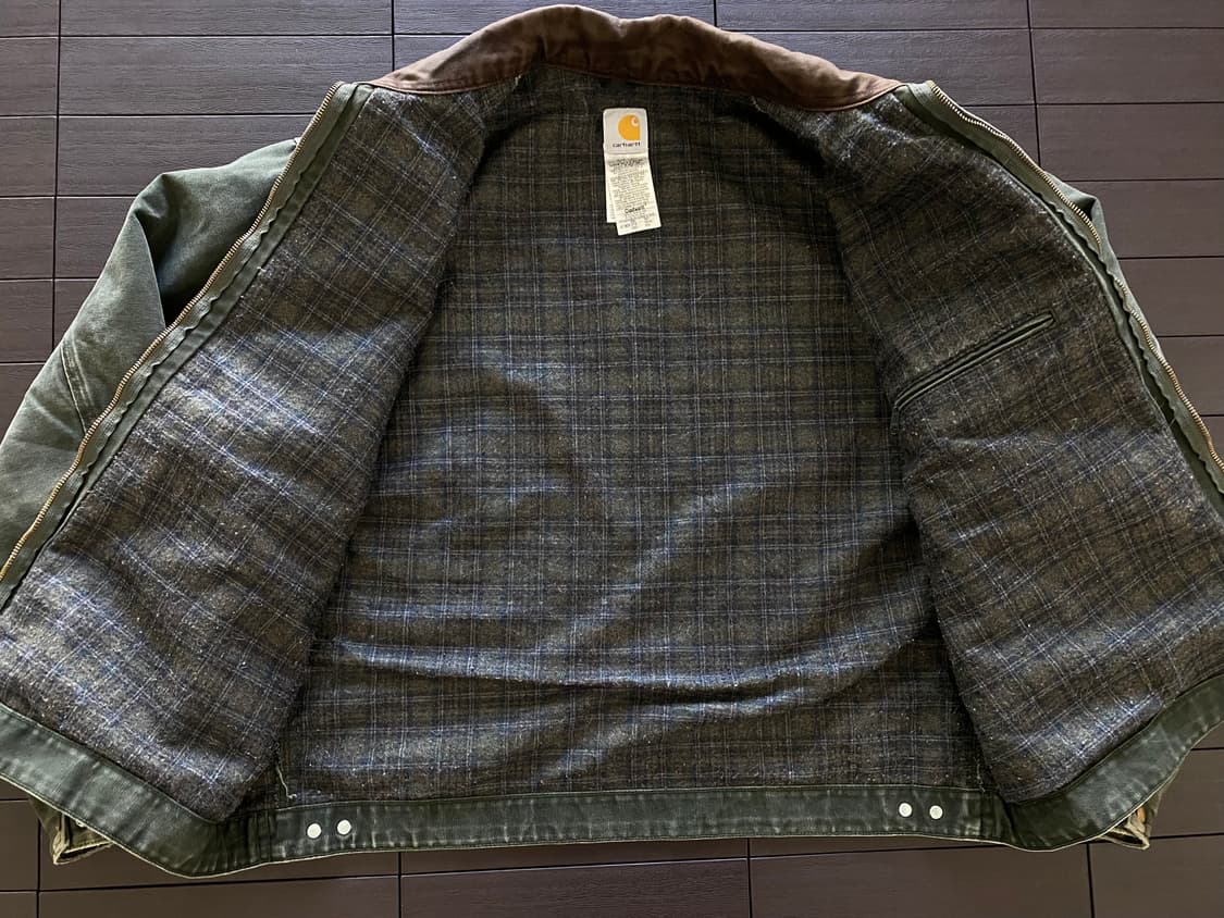 (XXL) 칼하트 j97 디트로이트 자켓 모스그린 상품이미지8