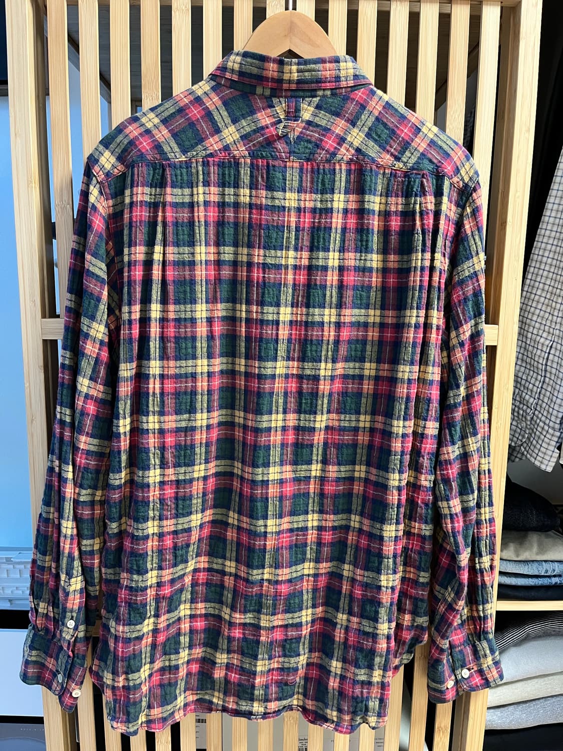 이스트로그 글램 멀티 체크 셔츠 상품이미지3