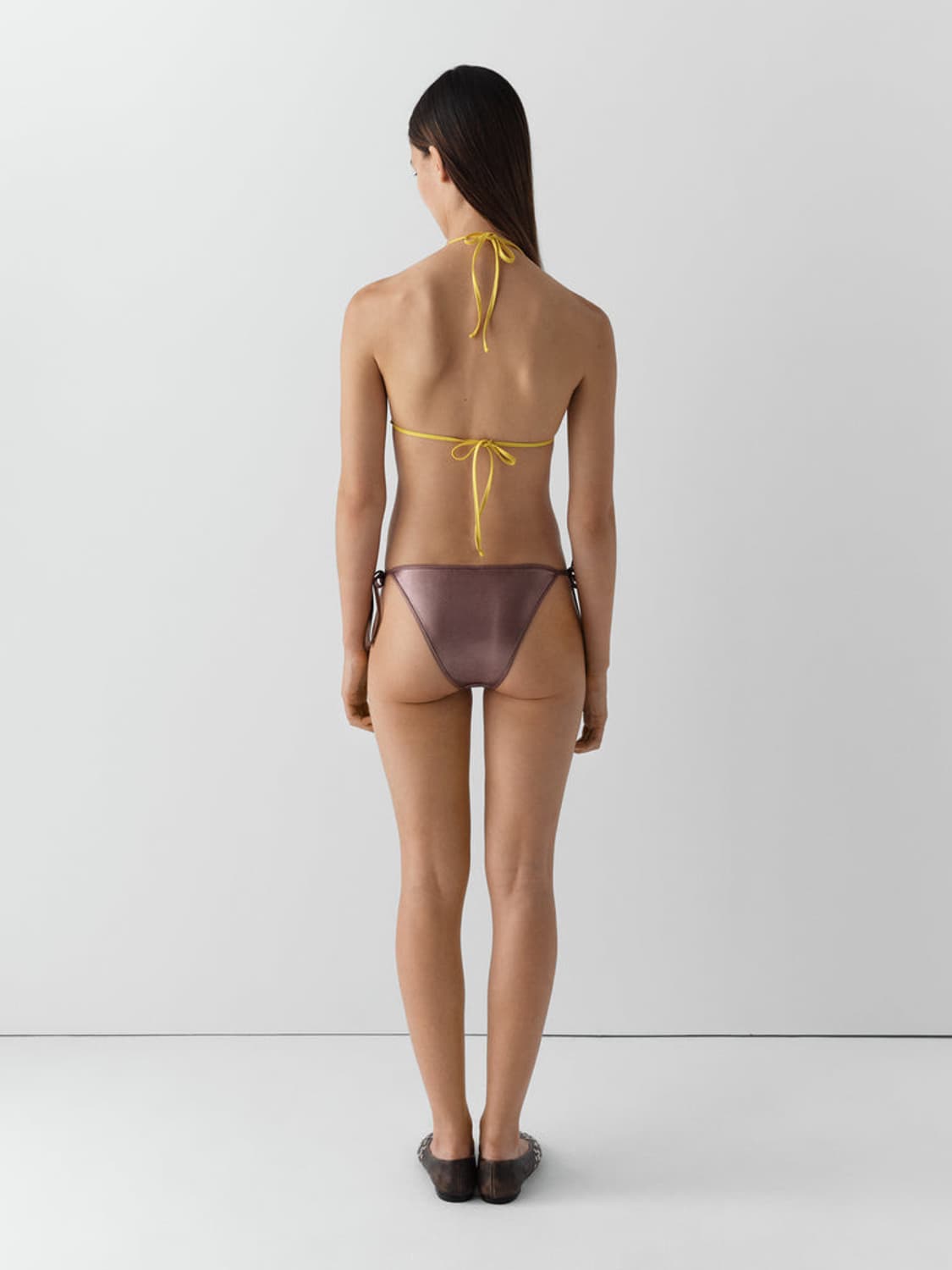 [XS,S,M]기마구아스 Rina 비키니 탑/옐로우 상품이미지4