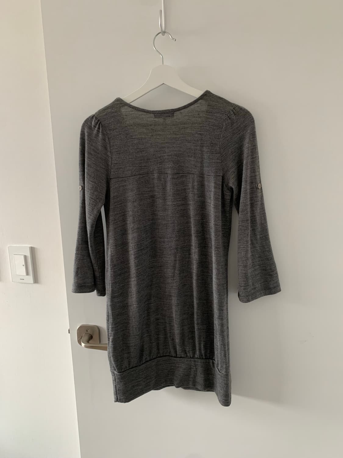 그레이 셔링 슬리브 상품이미지5