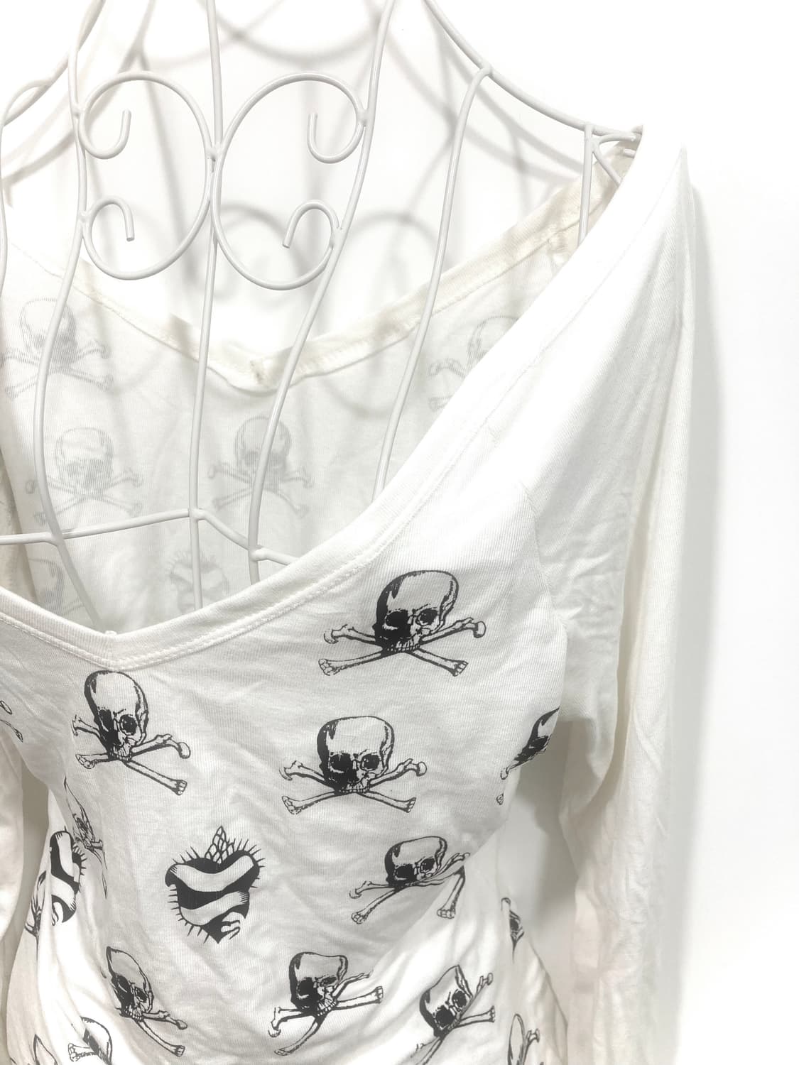 punk skull long sleeve 상품이미지2