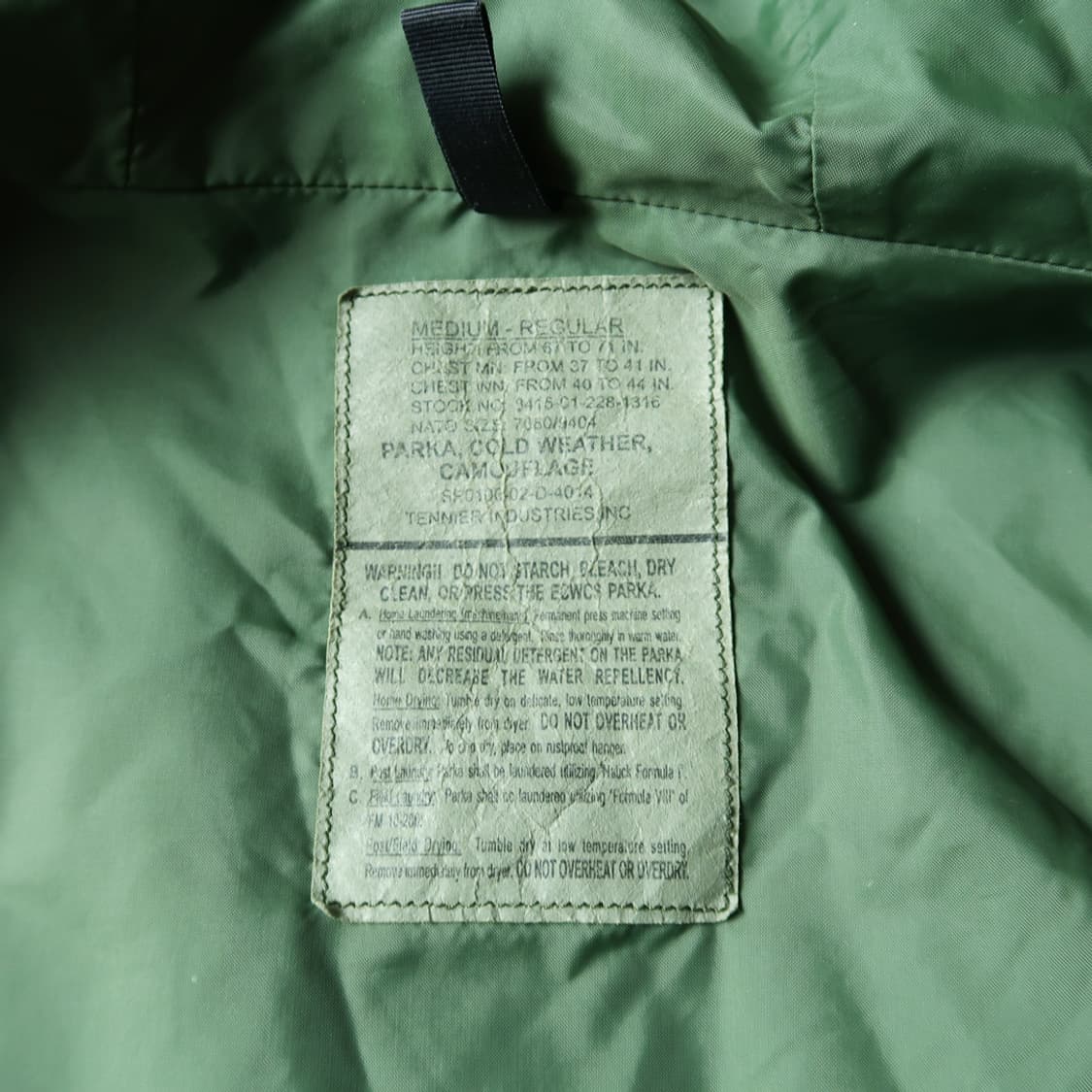 빈티지 OG 미군 고어텍스 자켓 상품이미지10