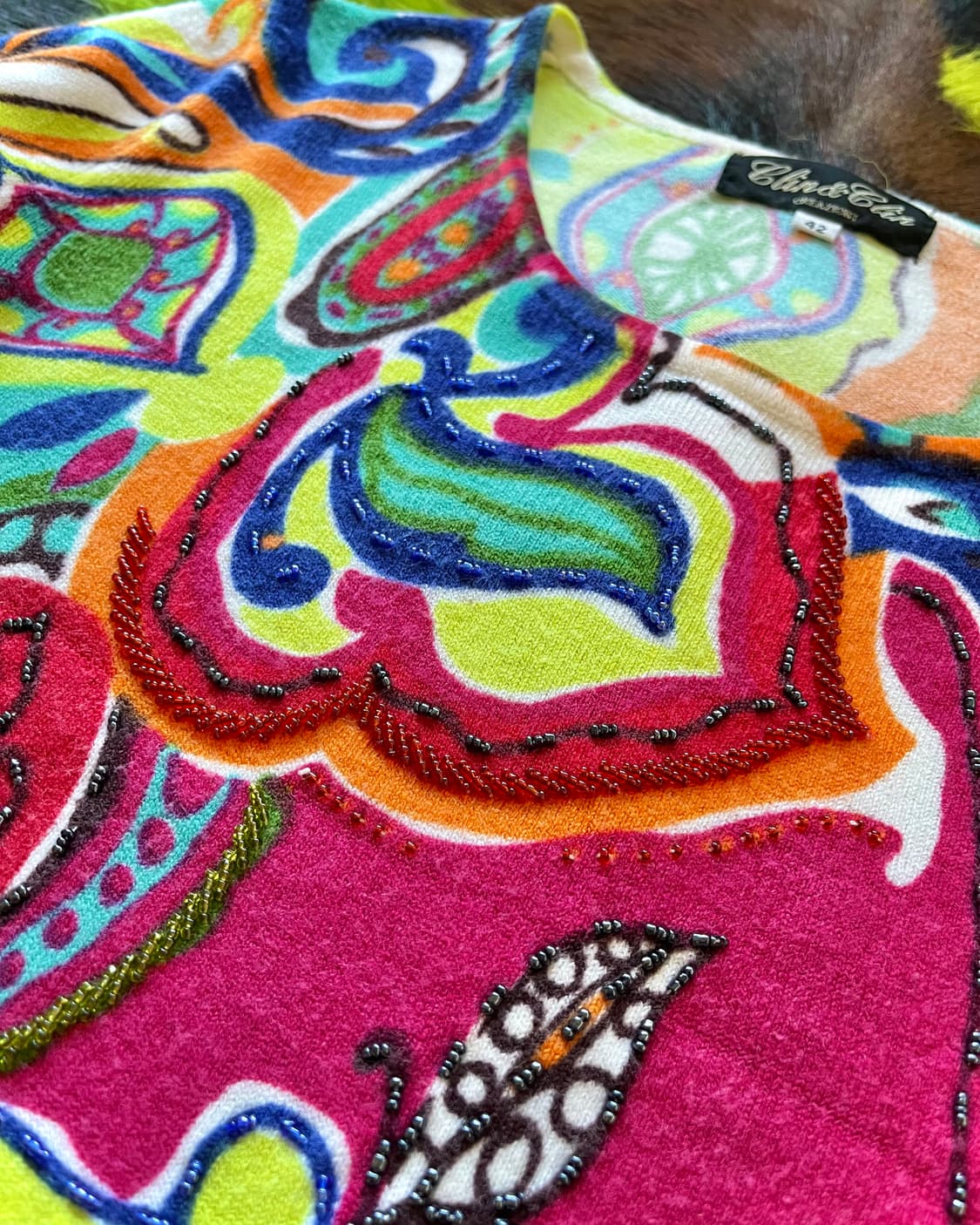 1980-90s Japanese 3D Psychedelic Top 상품이미지6