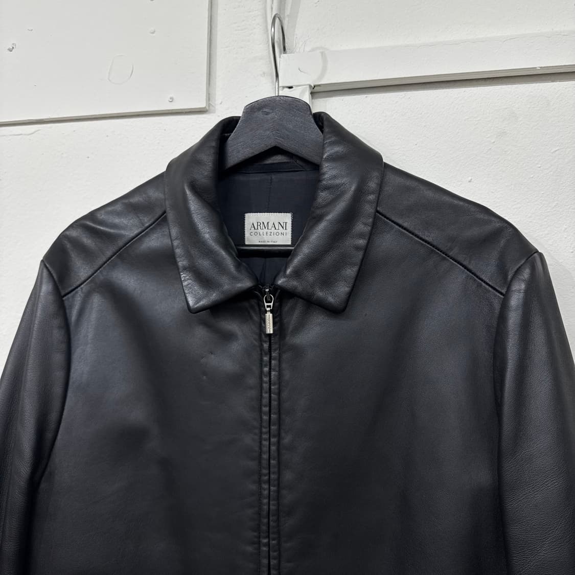 [50] 아르마니 꼴레지오니 레더 카코트 상품이미지3