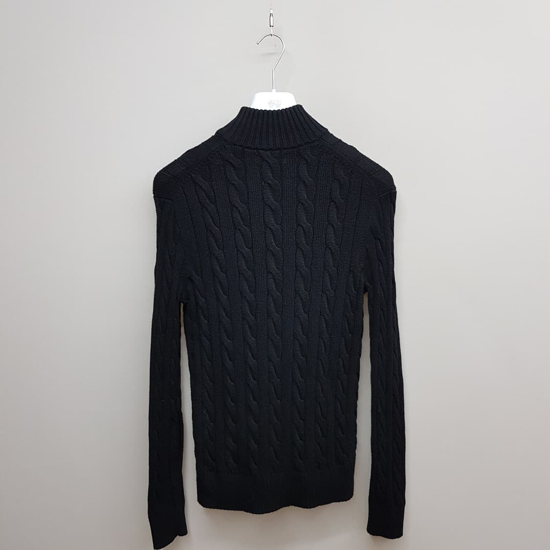 폴로 랄프로렌  케이블 코튼 하프집업 니트 XS사이즈 상품이미지4