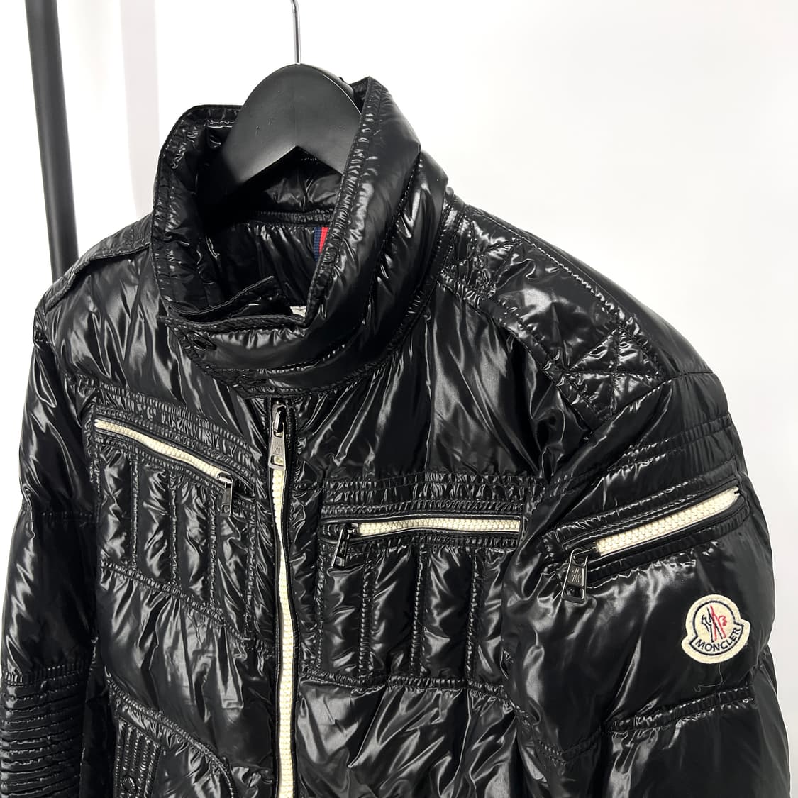 [1사이즈] 몽클레어 베리에트 패딩 집업 자켓 블랙 상품이미지5
