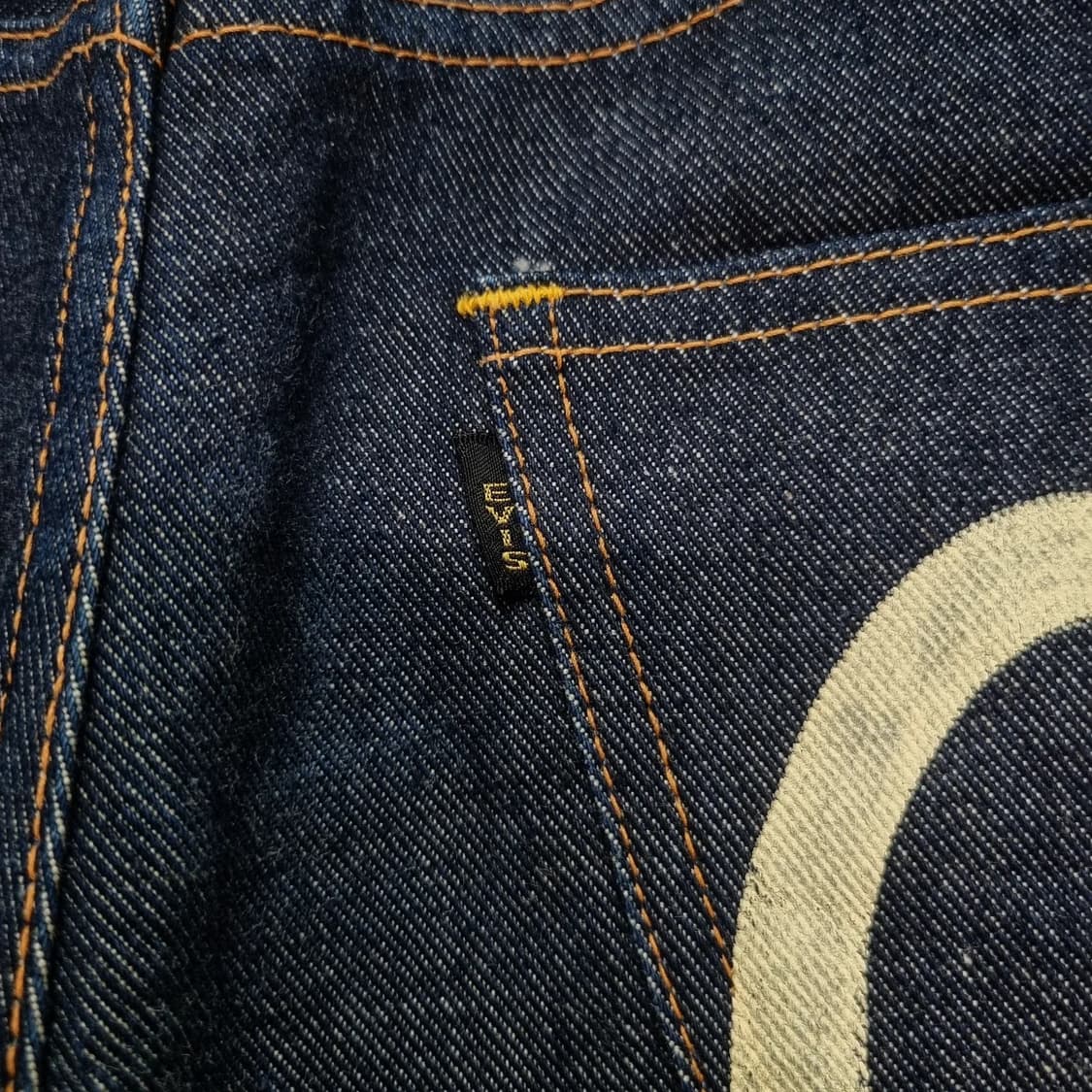 90s jpn Evis(u) 초기형 부츠컷 데드스탁 32/32 상품이미지8