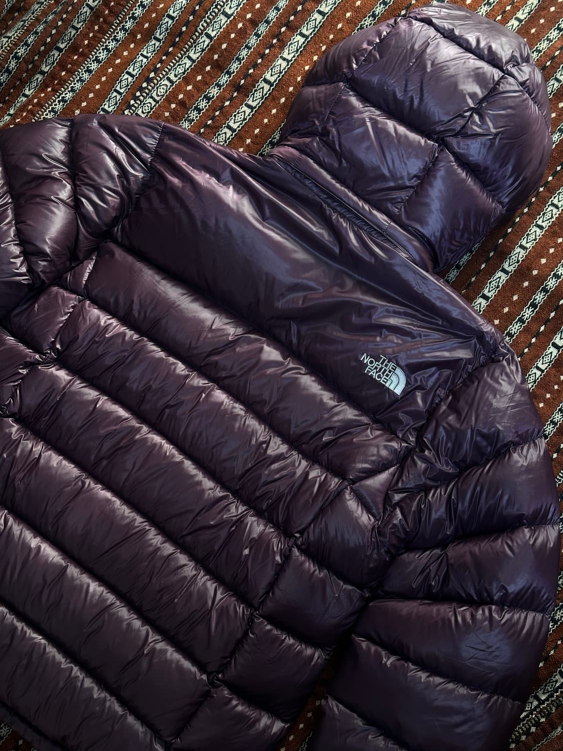 노스페이스 700 필 파카 L 퍼플 상품이미지8